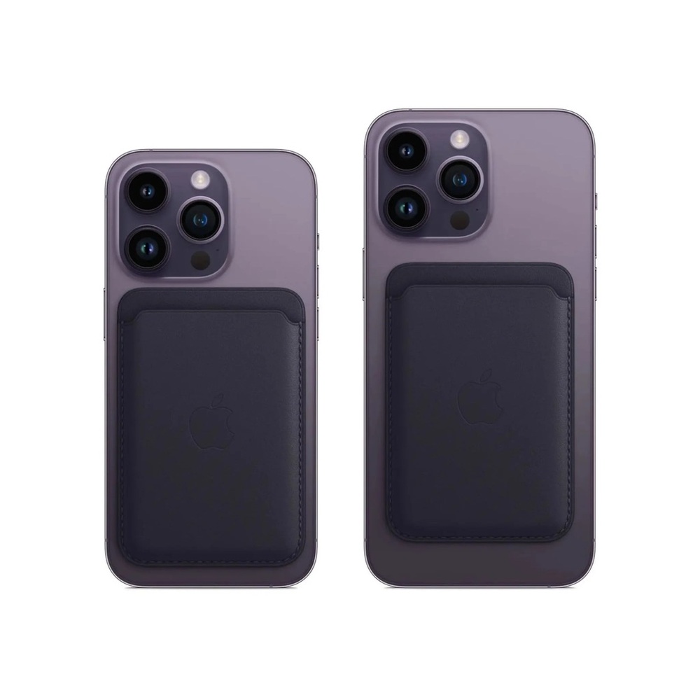 Apple iPhone Magsafe Leather Wallet - Ink